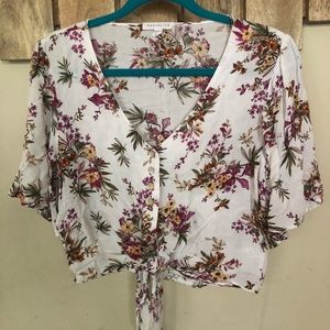 Floral Crop Top